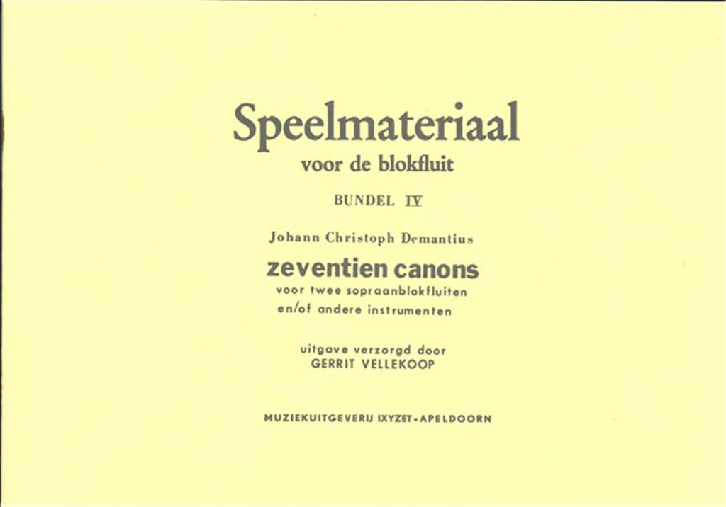 Speelmateriaal voor de Blokfluit Vol.4